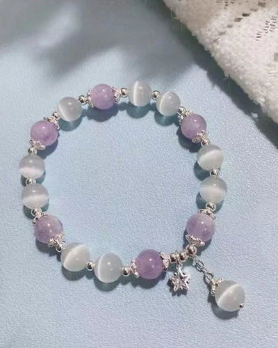Imitation cat eye crystal butterfly Bracelet