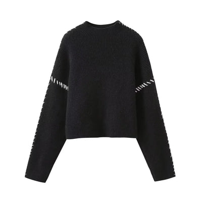 Alexiah | Chic Stitch-Detail Sweater