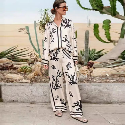 Tilda | Stylish Sleeve Silk Set Pajama