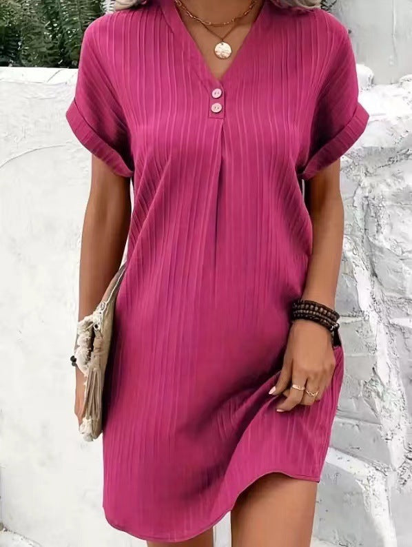 Betty | Elegant Short-Sleeved Dress