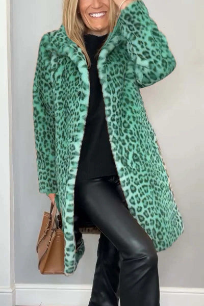 Sharmaine | Leopard Print Coat