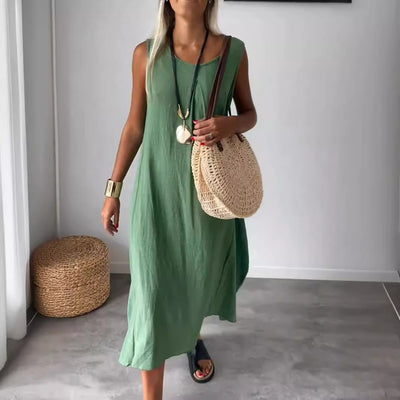 Savanna | Fashion Sleeveless Pocket Dress