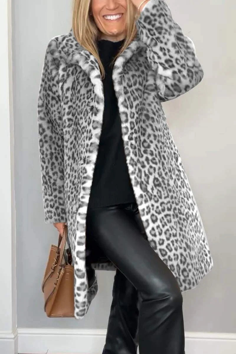 Sharmaine | Leopard Print Coat