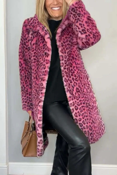 Sharmaine | Leopard Print Coat