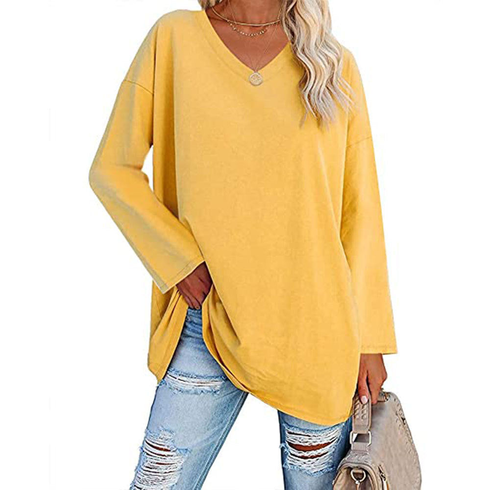 Alicia | Relaxed V-Neck Sweater