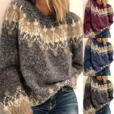 Cozy flower Mohair Knit omen's Sweater
