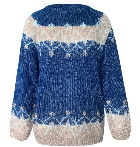 Cozy flower Mohair Knit omen's Sweater