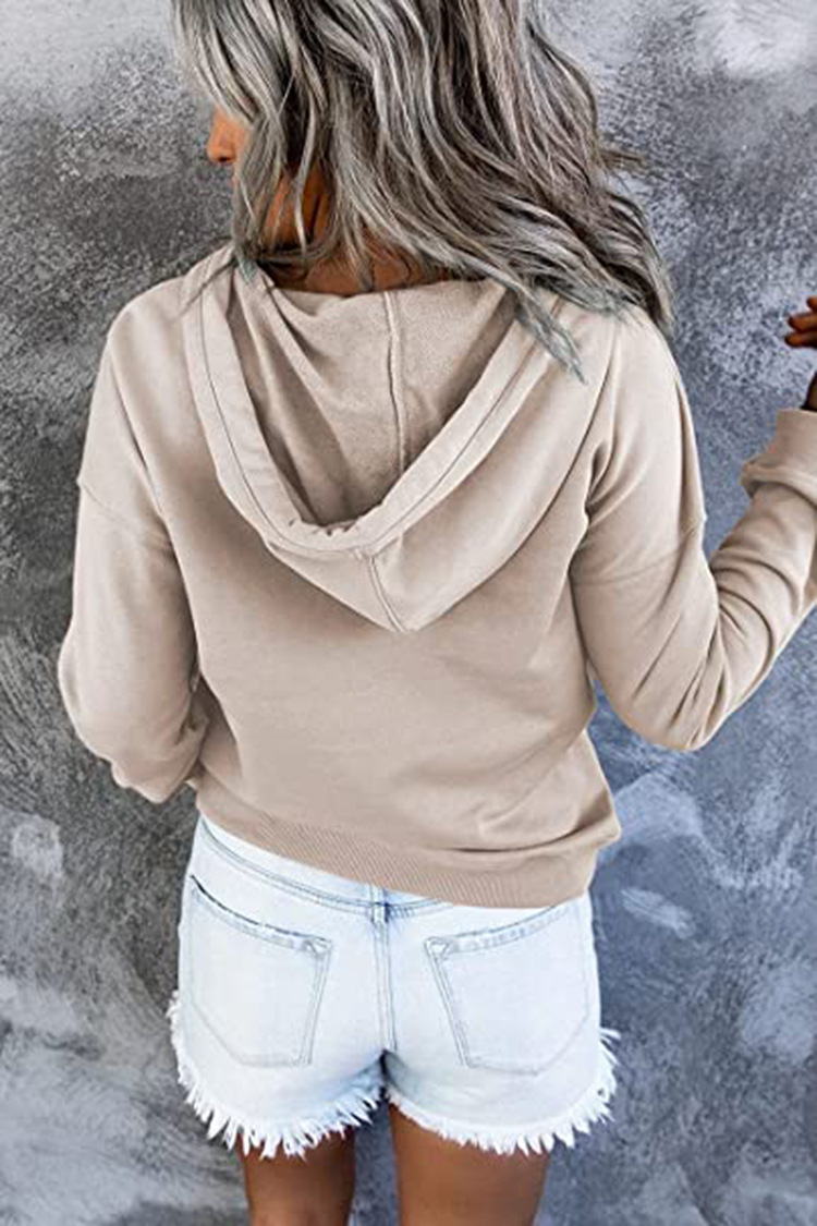 Olivia | Long-sleeved Hooded Sweatshirt With Pockets