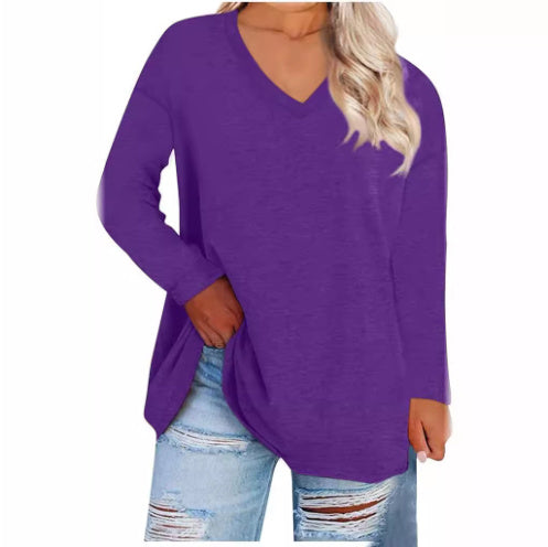 Alicia | Relaxed V-Neck Sweater