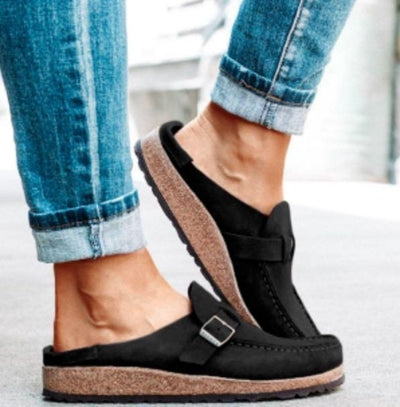 Luisa - Frosted Comfortable Mules for Everyday Style