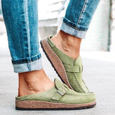 Luisa - Frosted Comfortable Mules for Everyday Style