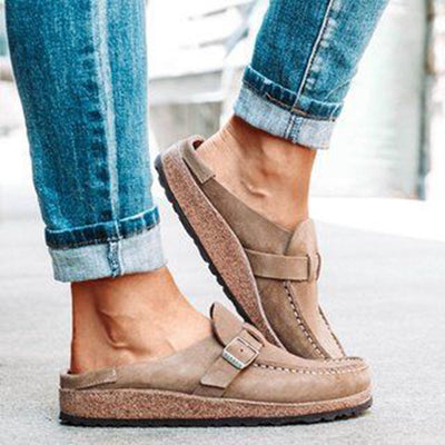 Luisa - Frosted Comfortable Mules for Everyday Style