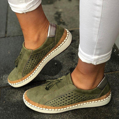 Joan | Orthopedic Canvas Summer Slip-Ons