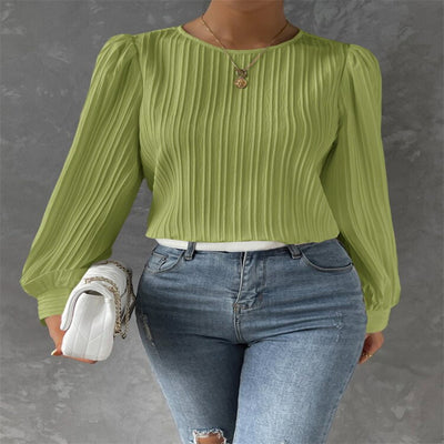 Samantha - Elegant Sleeve Detail Top
