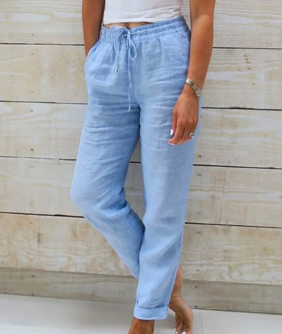 Anastasia | Comfortable Waist Elastic Pants