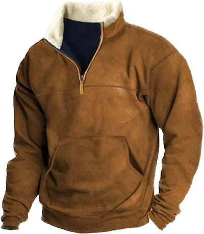 Dave turtleneck Quarter Zipper Sweater
