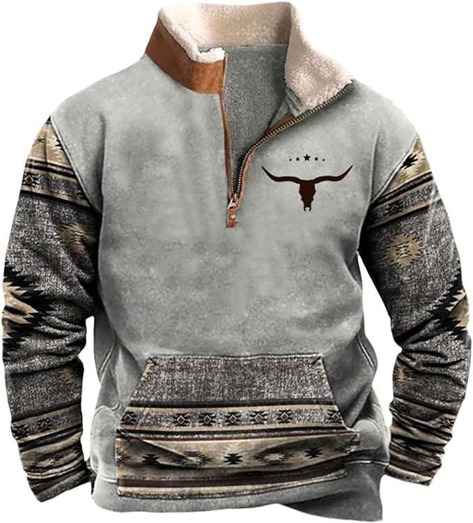 Dave turtleneck Quarter Zipper Sweater