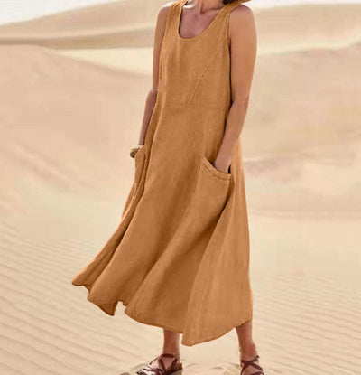 Clara - Elegant Dress With Belly Coverage