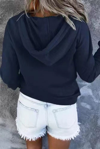 Olivia | Long-sleeved Hooded Sweatshirt With Pockets