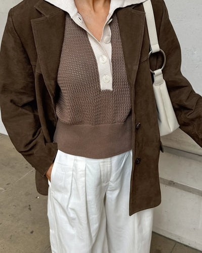 Diana - Suede Autumn Comfortable Jacket