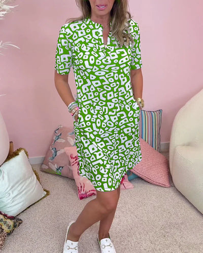 Viaro | Fairy V-neck Holiday Summer Dress