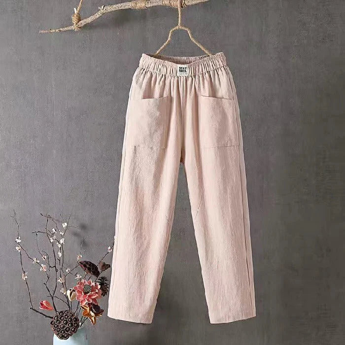 Sandra | Casual Linen Summer Pants