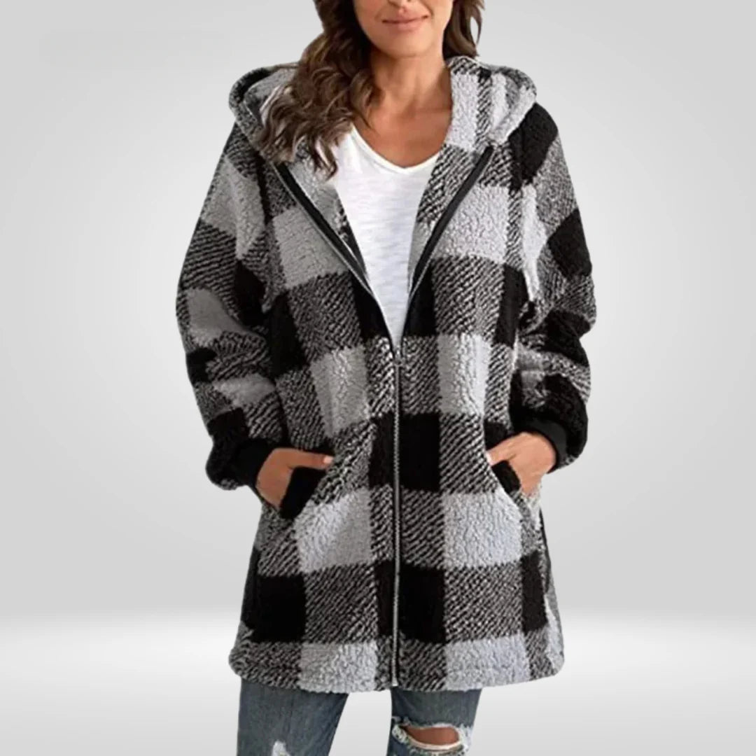 Essa | Relaxed Plaid Jacket