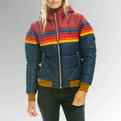 Lana | Retro Printed Jacket
