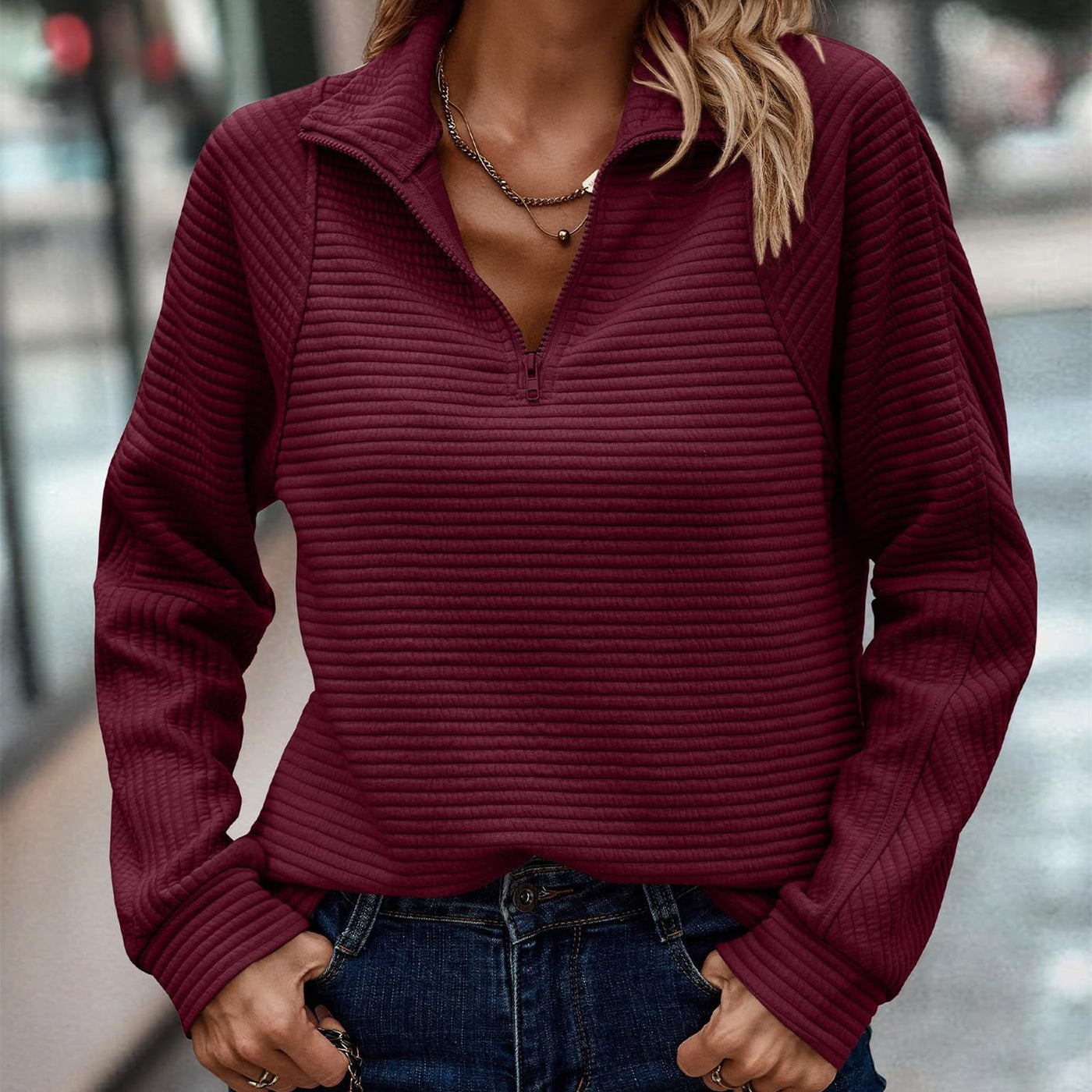 Vicki | Elegant Jumper with Zip