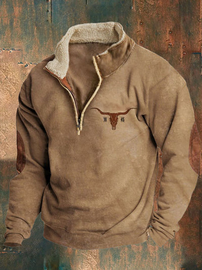 Dave turtleneck Quarter Zipper Sweater