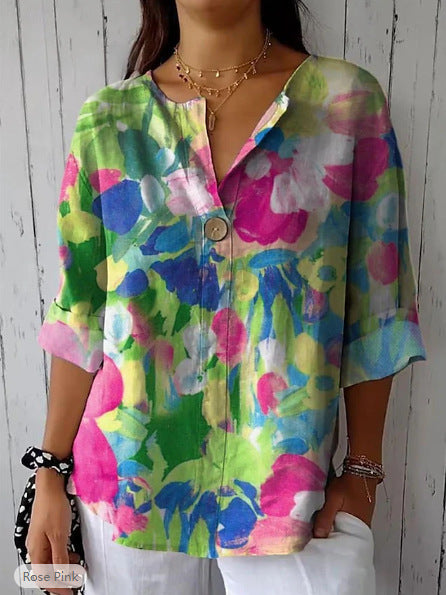 Lena - Casual Summer T-Shirt