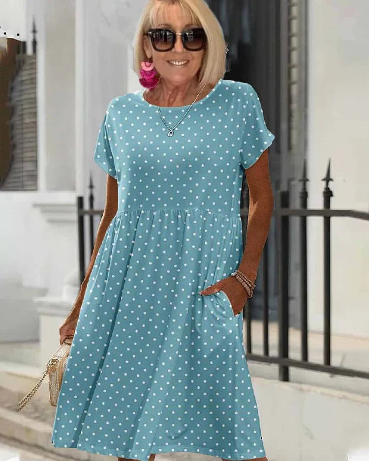 NAOME - Casual Summer Pocket Dress