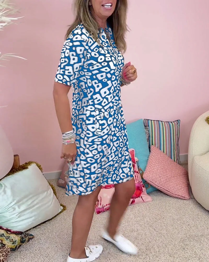 Viaro | Fairy V-neck Holiday Summer Dress