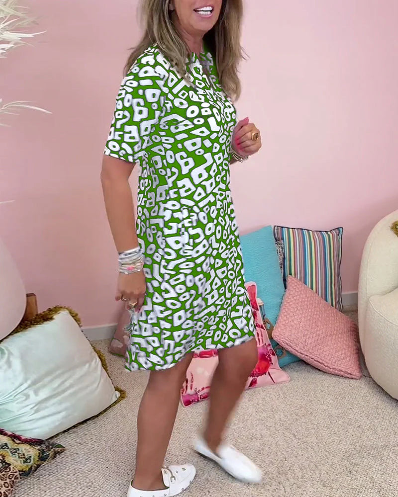 Viaro | Fairy V-neck Holiday Summer Dress
