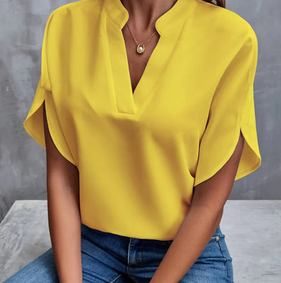 Artiselle | Versatile V-Neck Blouse