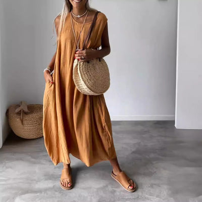 Savanna | Fashion Sleeveless Pocket Dress