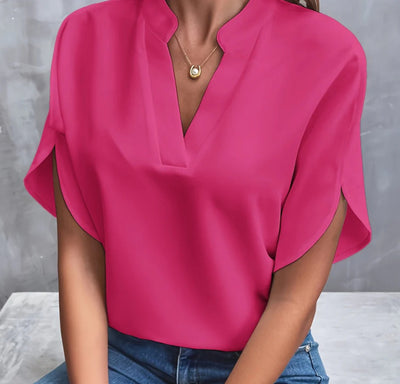 Artiselle | Versatile V-Neck Blouse