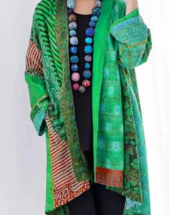 Stylish Printed Cardigan Jacket