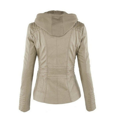 Viviana | Zip-Up Moto Jacket