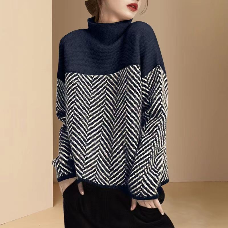 Zaria | Luxe Chevron Sweater