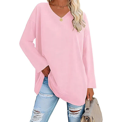 Alicia | Relaxed V-Neck Sweater