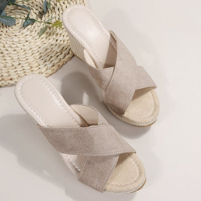 Alma | Casual Platform Wedges Sandals