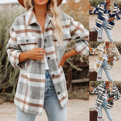 Classic Lapel Casual Jacket