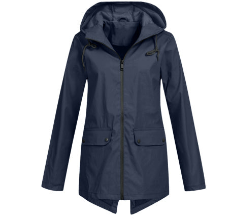 Claira | Hooded Zipper Jacket