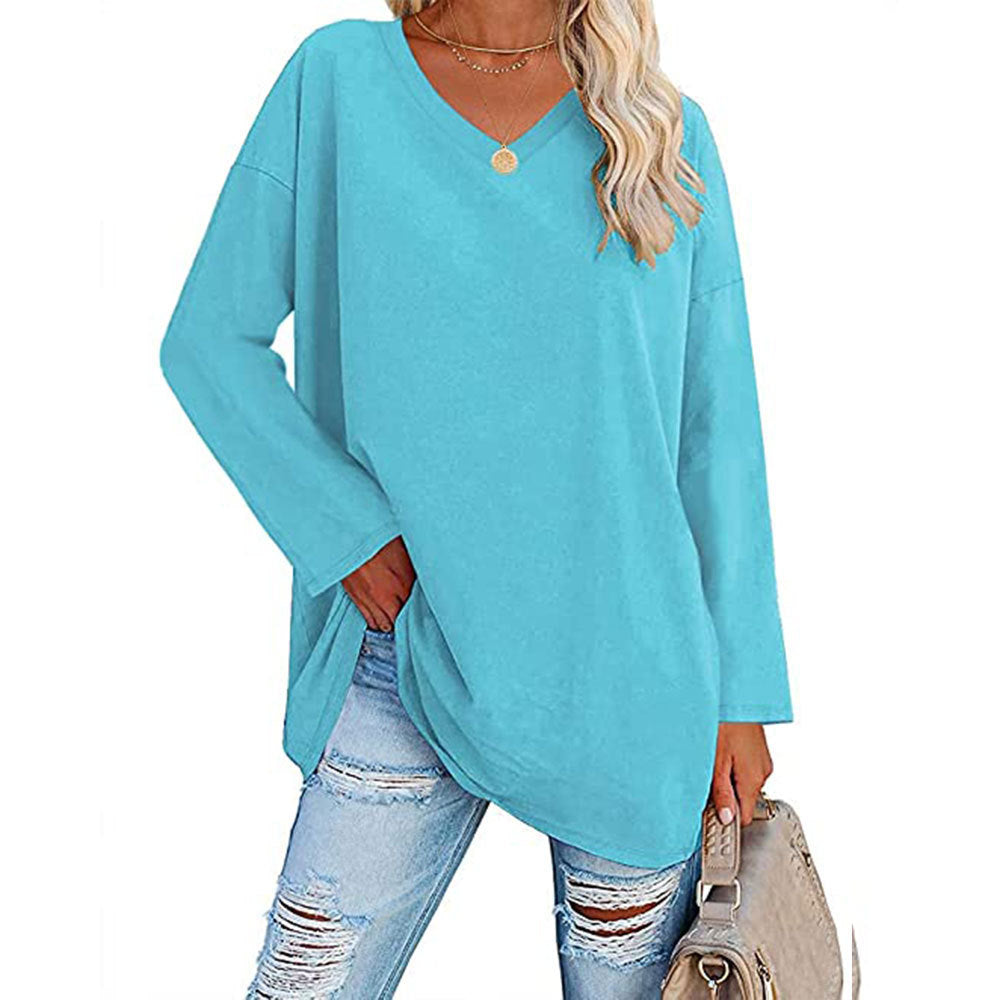 Alicia | Relaxed V-Neck Sweater