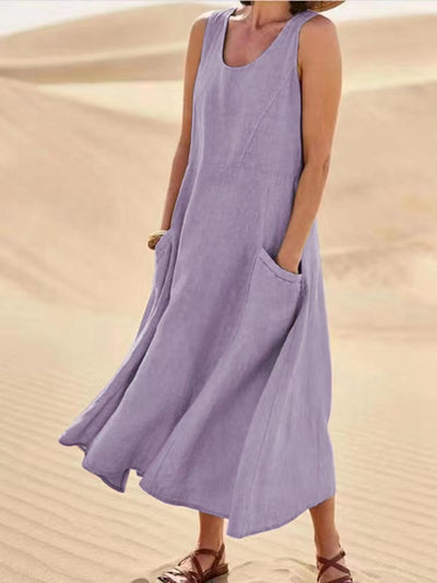 Clara - Elegant Dress With Belly Coverage