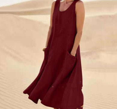 Clara - Elegant Dress With Belly Coverage