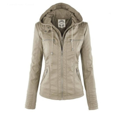 Viviana | Zip-Up Moto Jacket