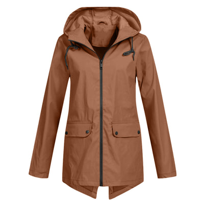 Claira | Hooded Zipper Jacket