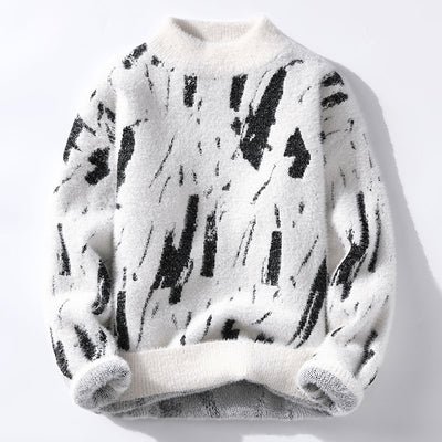 Aldric | Fleece-Lined Knit Sweater